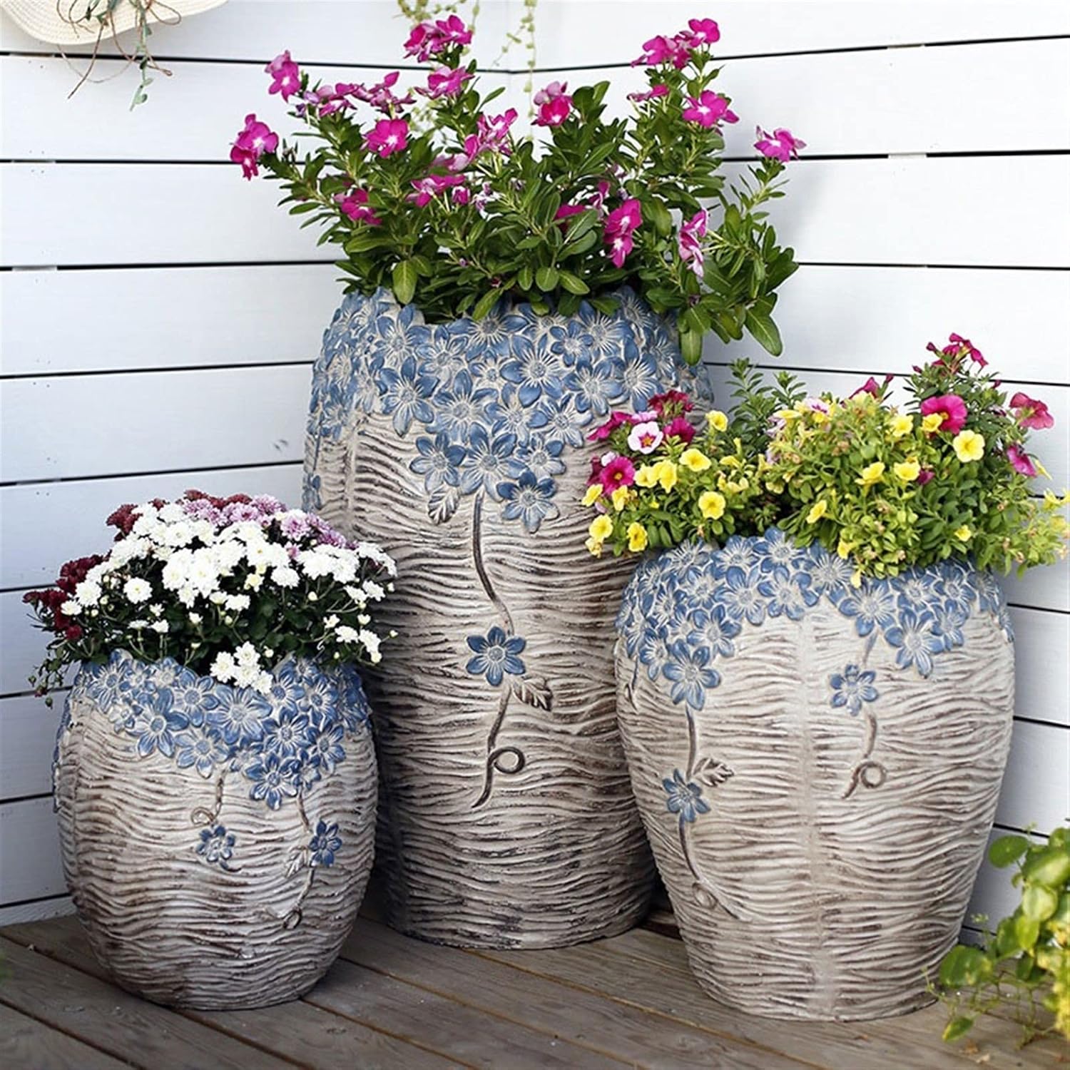 【送料込み】インテリア　置物　土器　花器 陶器＆樹脂ポット - ガーデニング雑貨TOOLBOX